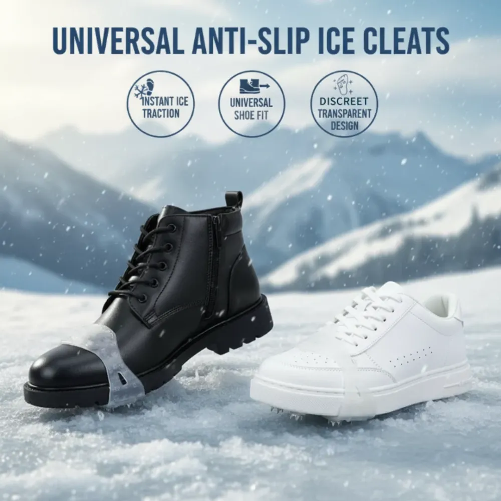 SnowSecure | Antislip Schoenhoes met 5 Stalen Spikes voor Veilige Winterstappen Finest Luxe