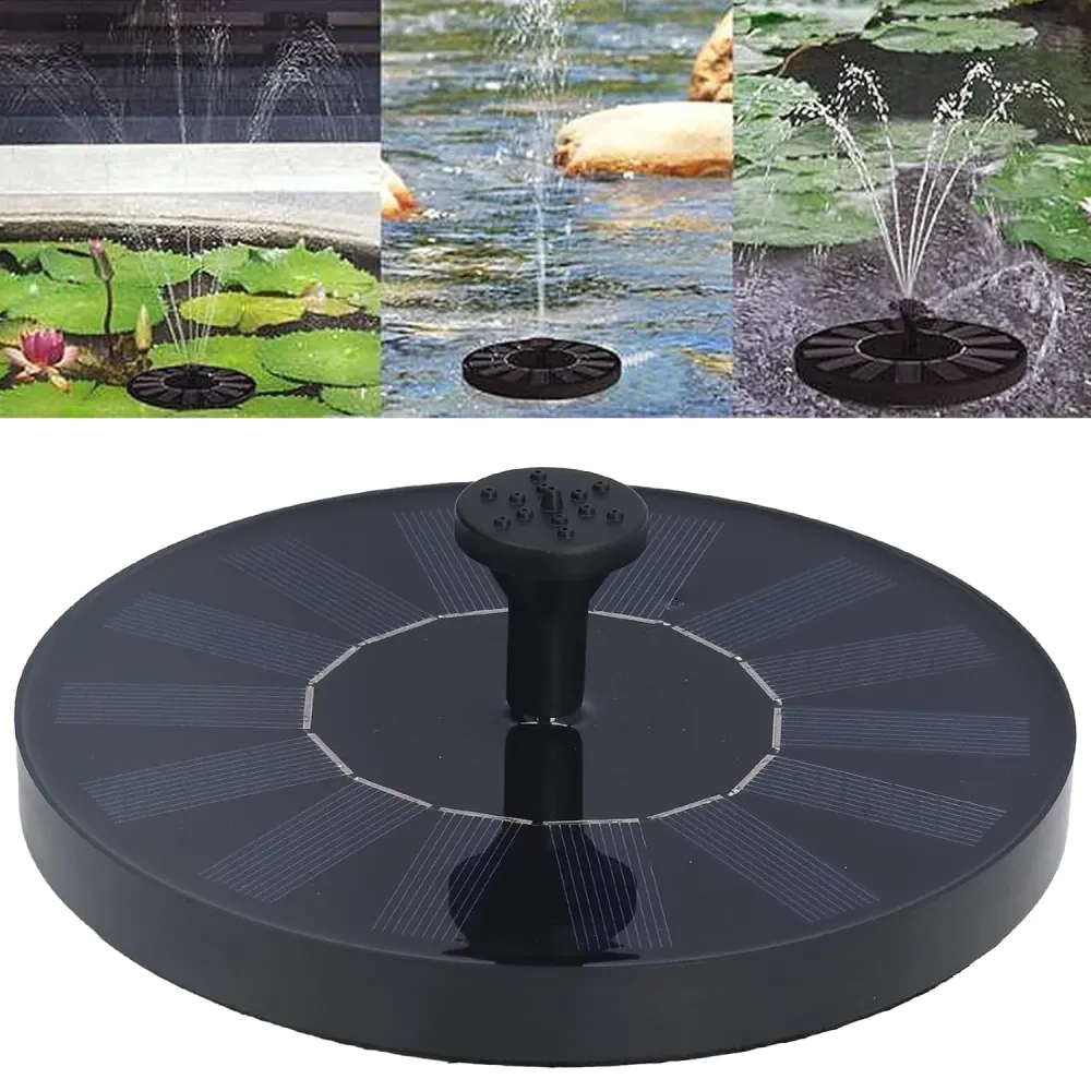 SolarBloom | Zonnefontein voor Tuin & Vijverdecoratie Finest Luxe