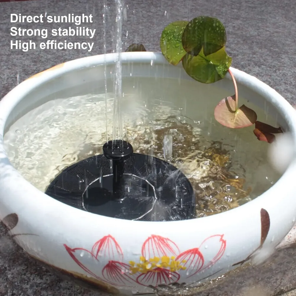 SolarBloom | Zonnefontein voor Tuin & Vijverdecoratie Finest Luxe