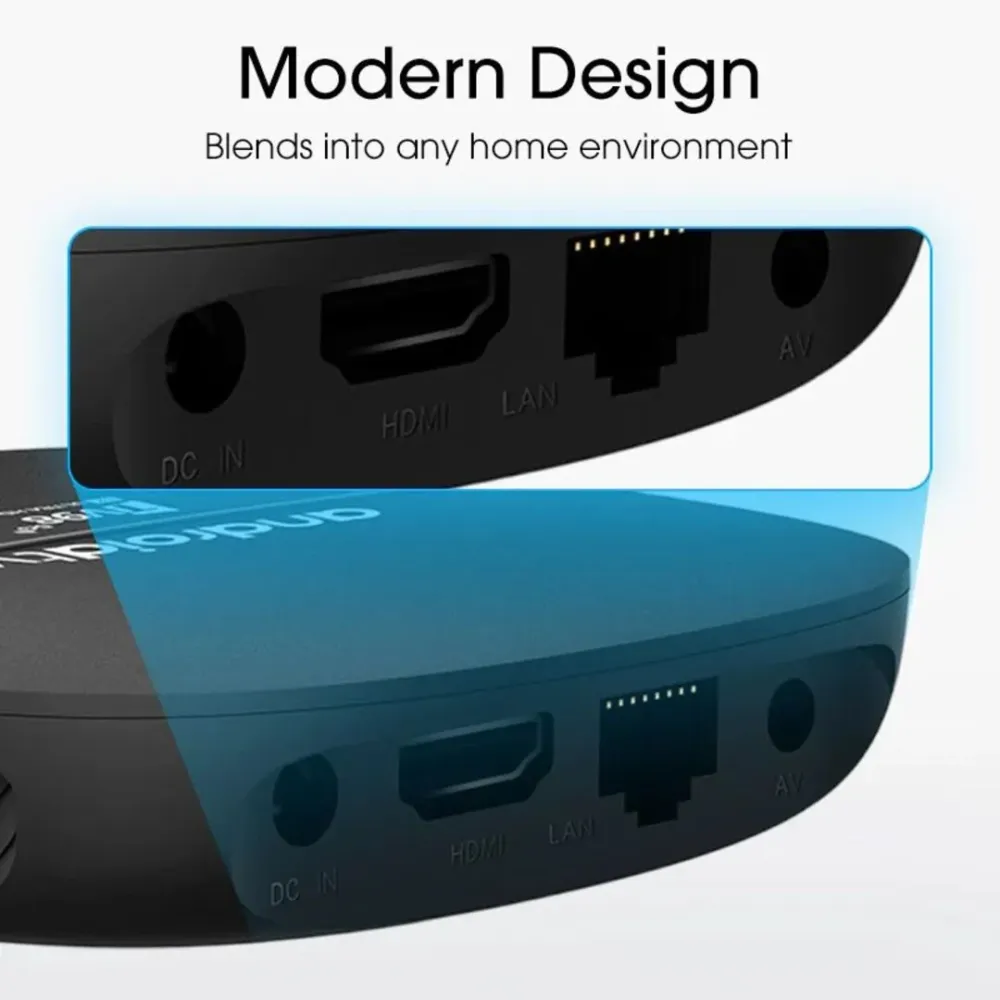 StreamMaster | 4K Android TV Box met 5G WiFi voor Ultiem Entertainment Finest Luxe