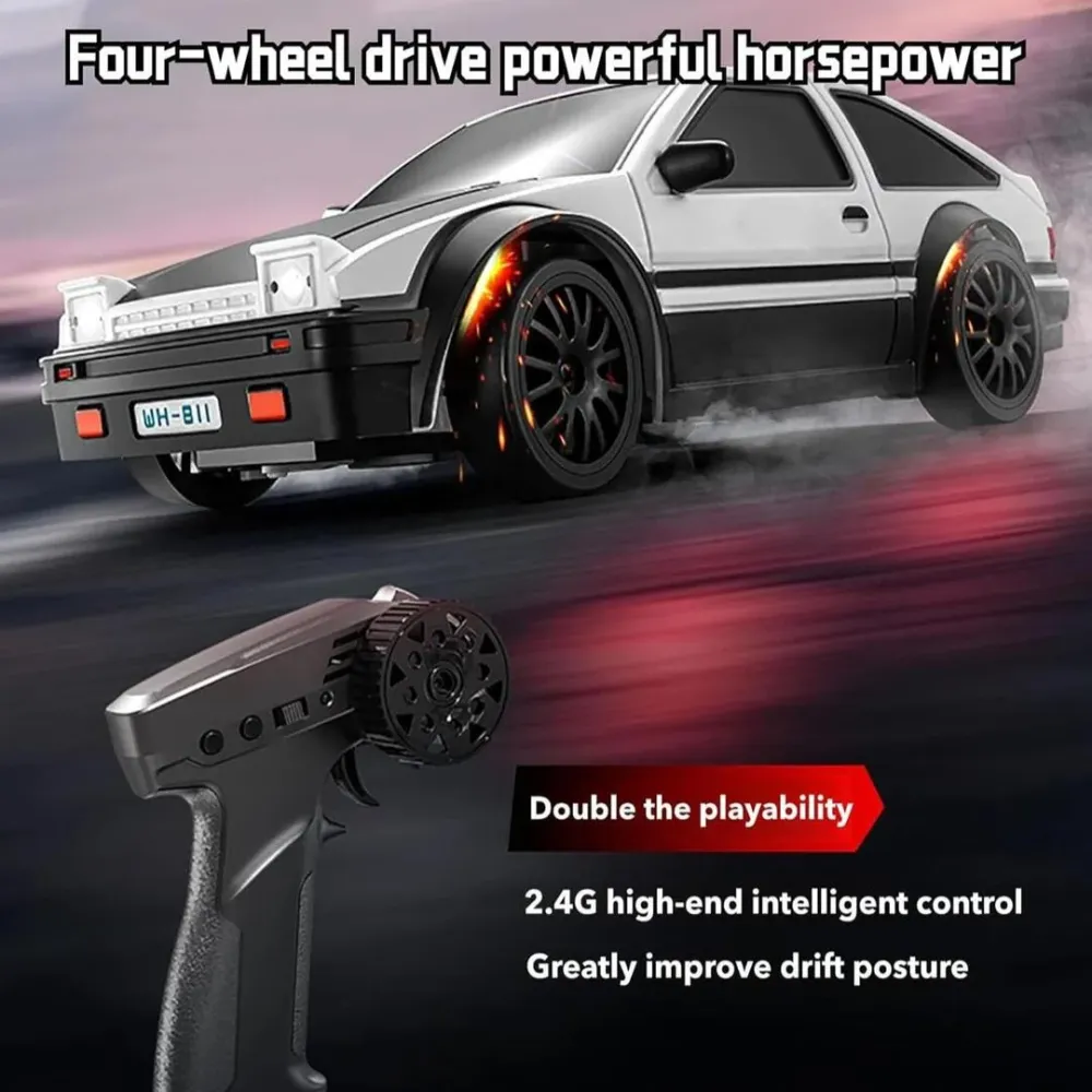 TurboDrive | 4WD Drift RC Auto voor Krachtige Bewegingen en Adrenaline Finest Luxe