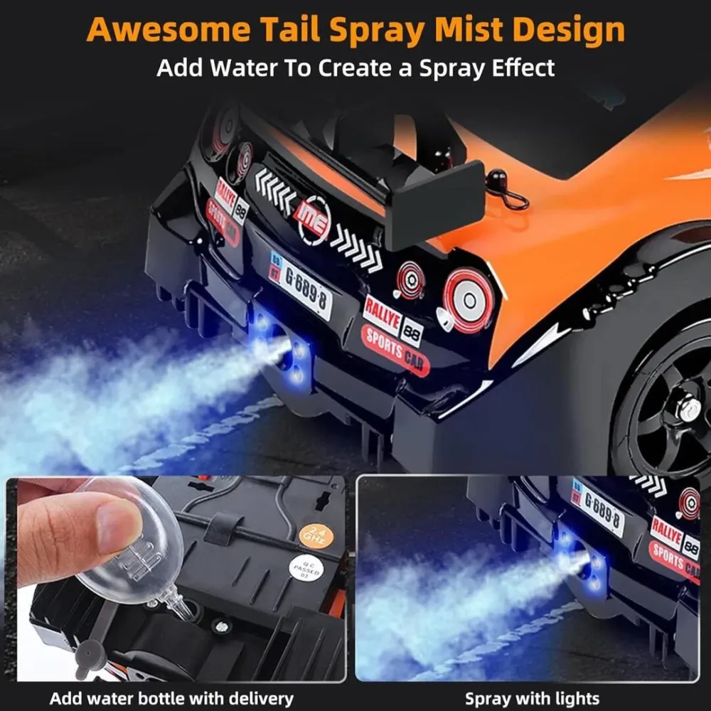 TurboDrive | 4WD Drift RC Auto voor Krachtige Bewegingen en Adrenaline Finest Luxe