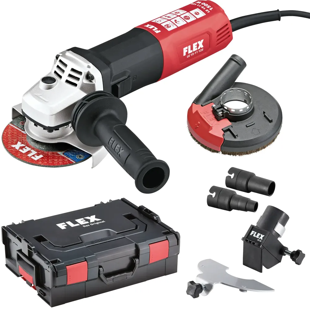 Haakse slijper Flex LE 15-11 125 L-BOXX