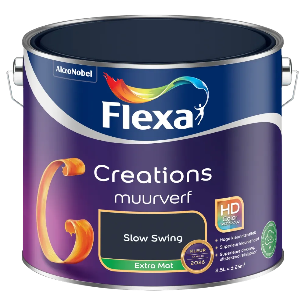 Flexa Creations Muurverf - Extra Mat - Slow Swing - 2,5L