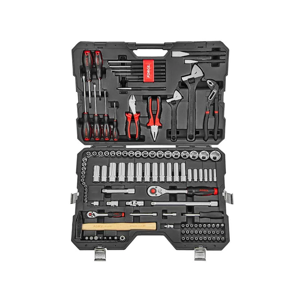 118pc 1/4" & 1/2" Combination set Force