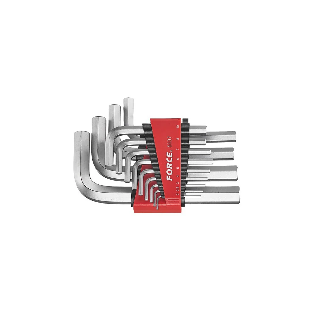 13pc Hex key set (MM) Force