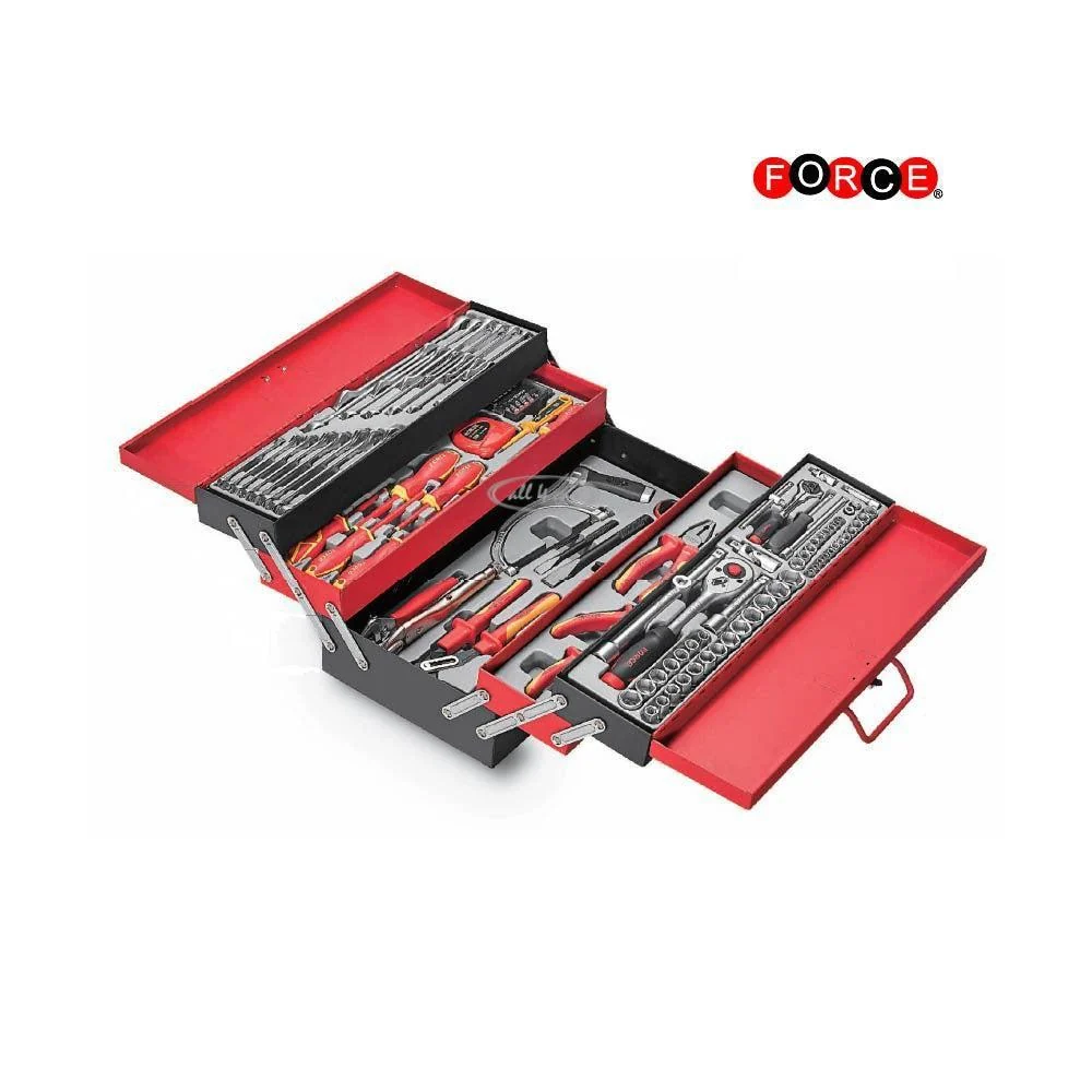 5-Tier tool chest 88pcs tools (insulated) (MM) Force