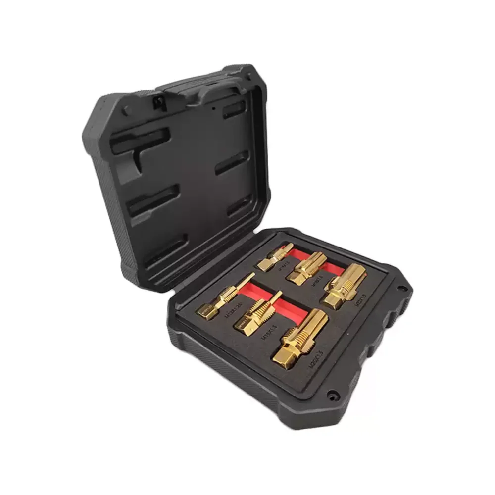 6-delige sensorkraanset M12,14,16,18,20 en 22 X 1,5 Titanium geplateerd Force