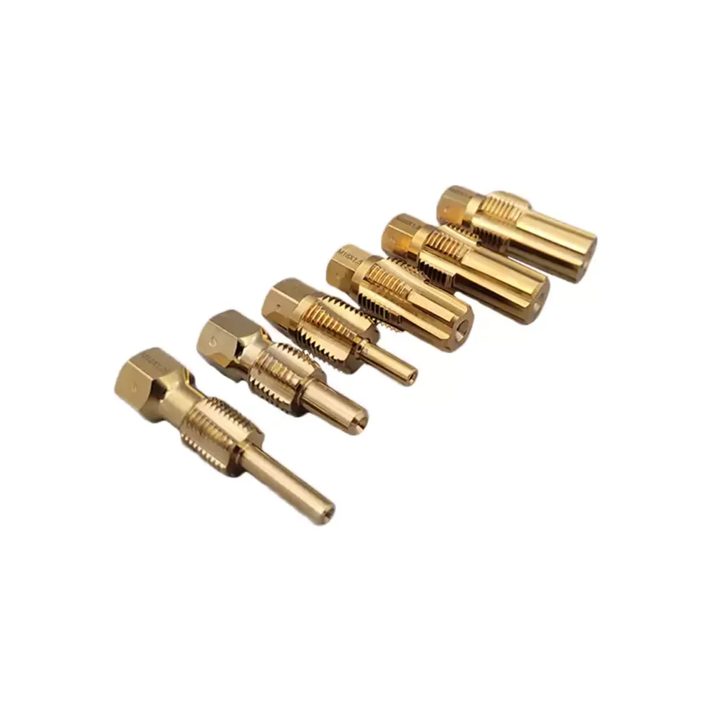 6-delige sensorkraanset M12,14,16,18,20 en 22 X 1,5 Titanium geplateerd Force