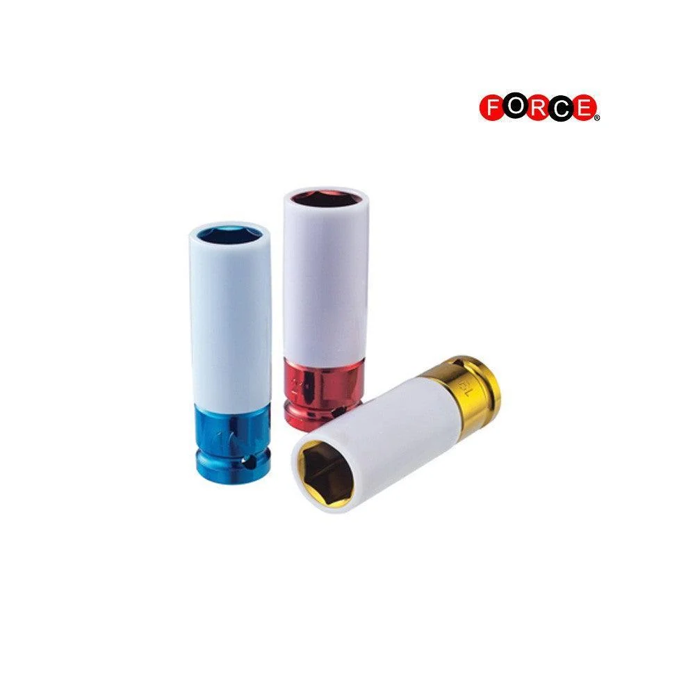 1/2" 6pt. Imp. Socket (colored) 19mm Force