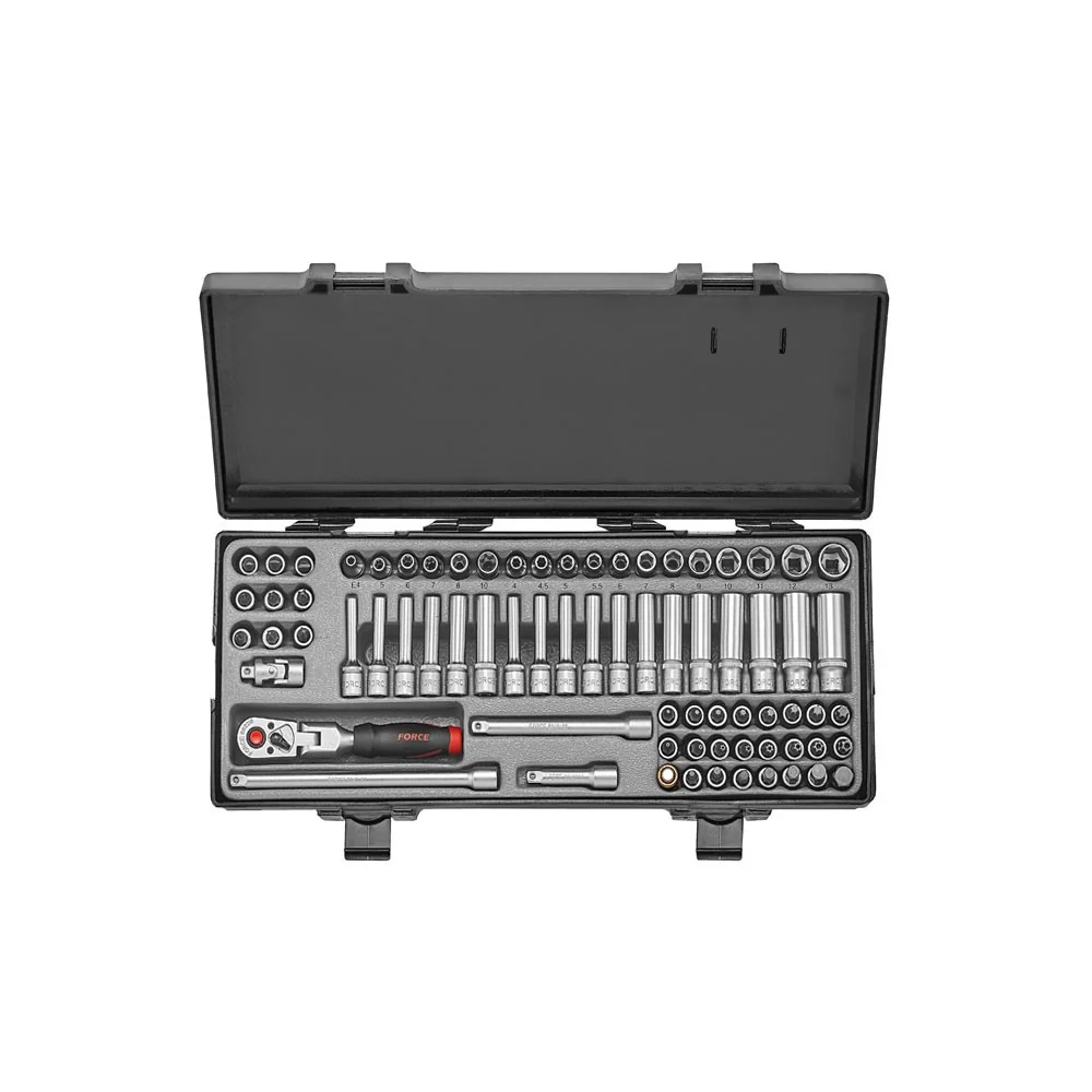 74pc Socket combination set Force