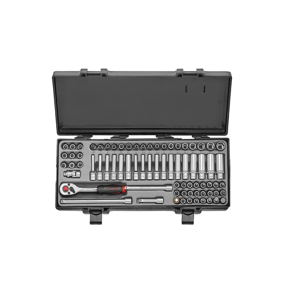 74pc Socket combination set (80228) Force