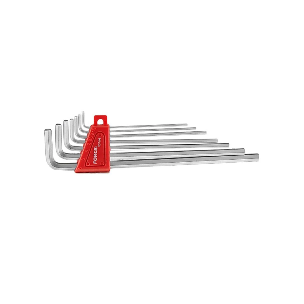 7pc Hex extra long key set (MM) Force
