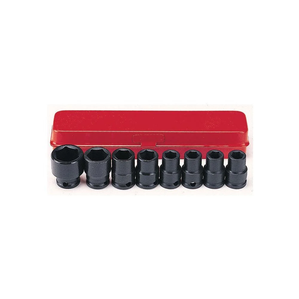 8pc 3/8" Impact socket (SAE) Force