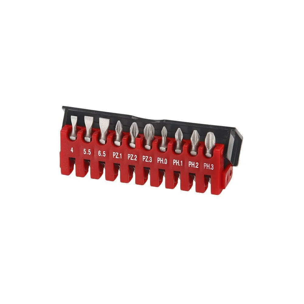 1/4" Bit set 10 delig Force