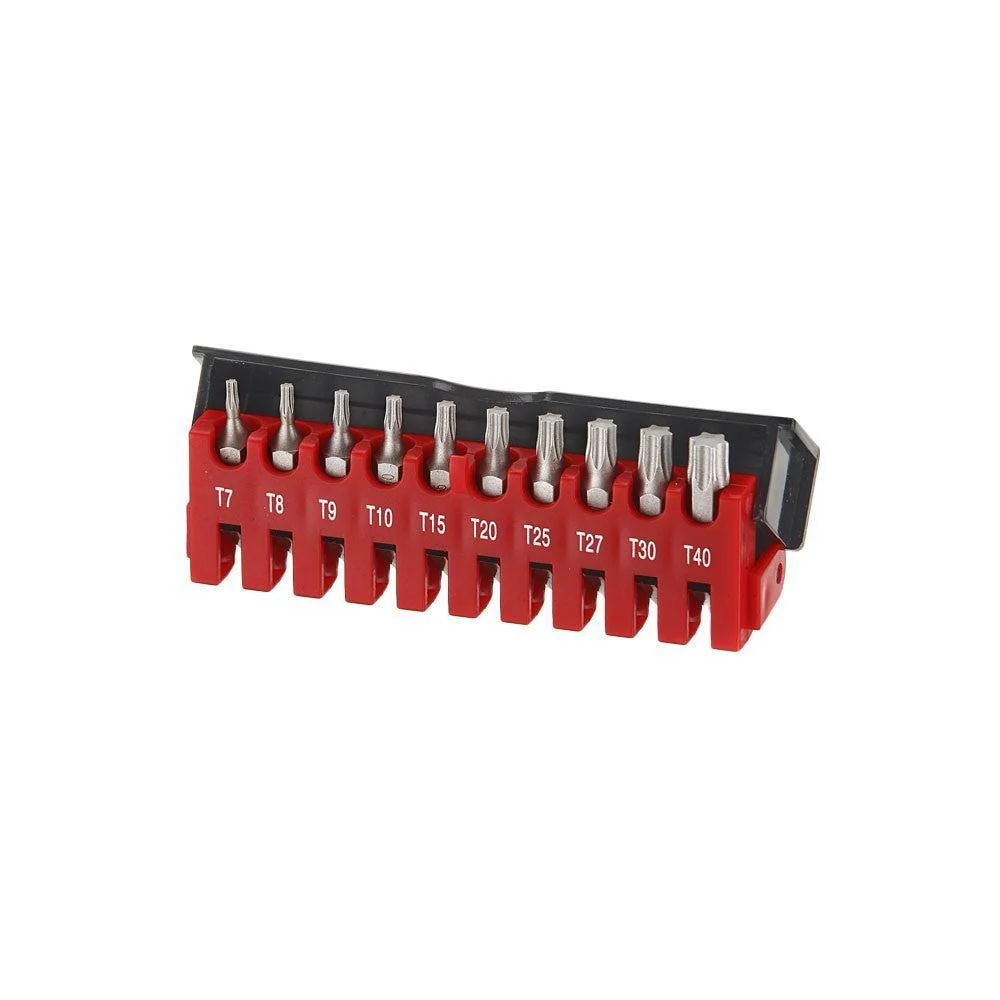 1/4" Bit set Torx 10 delig Force