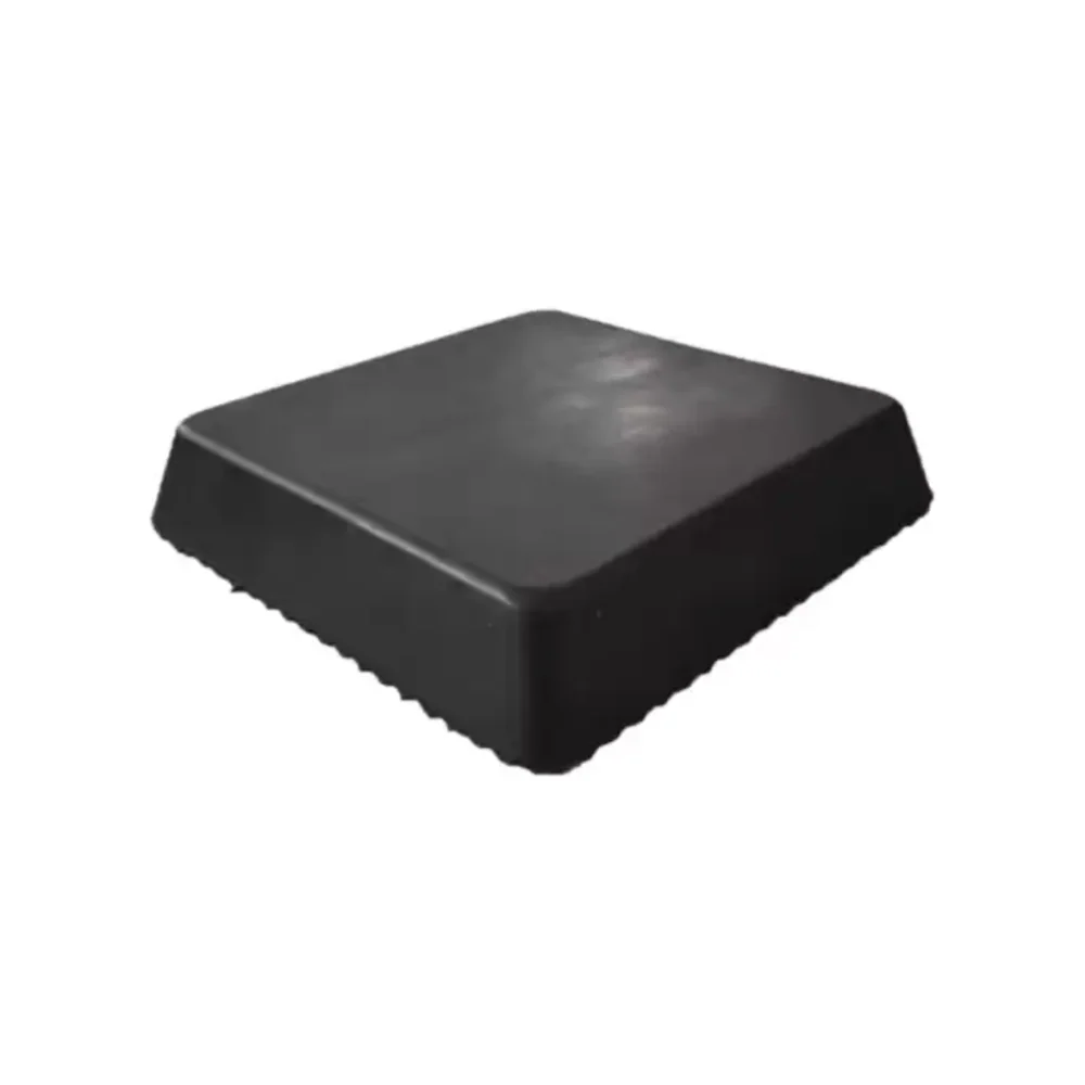 Hefbrug rubber opnameblok 150x150x70 mm Force