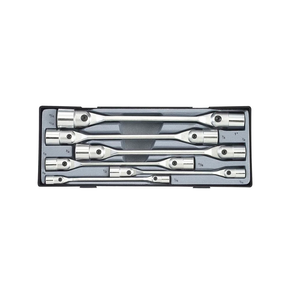 Kniesleutelset SAE 6 delig Force