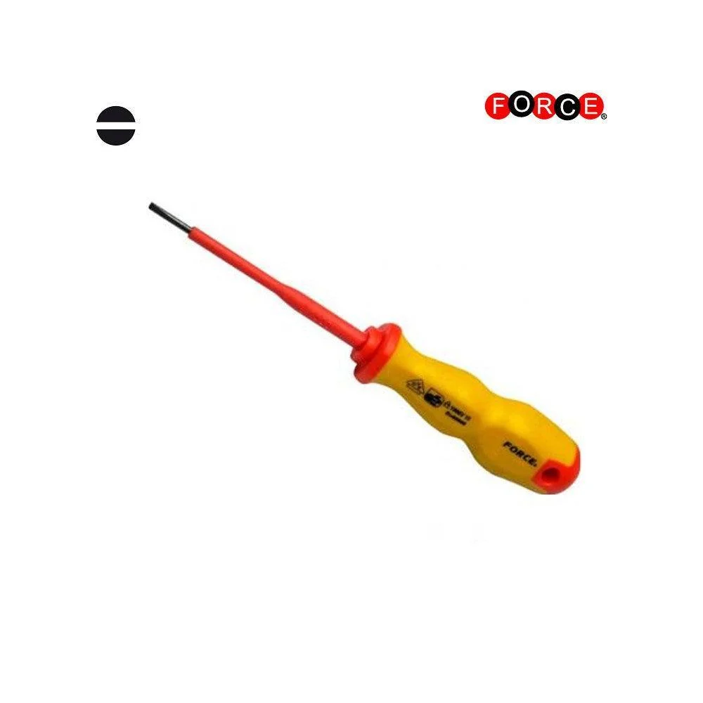 Slotted insulated screwdriver 2.4 Force