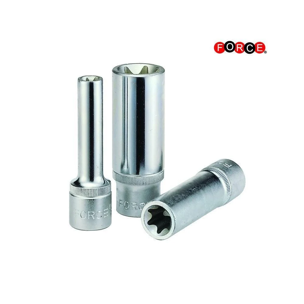 1/4" Star deep socket E6 Force