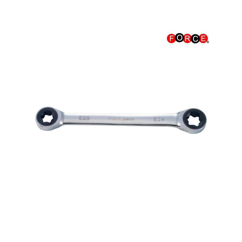 Star double gear flat wrench 20x24 Force