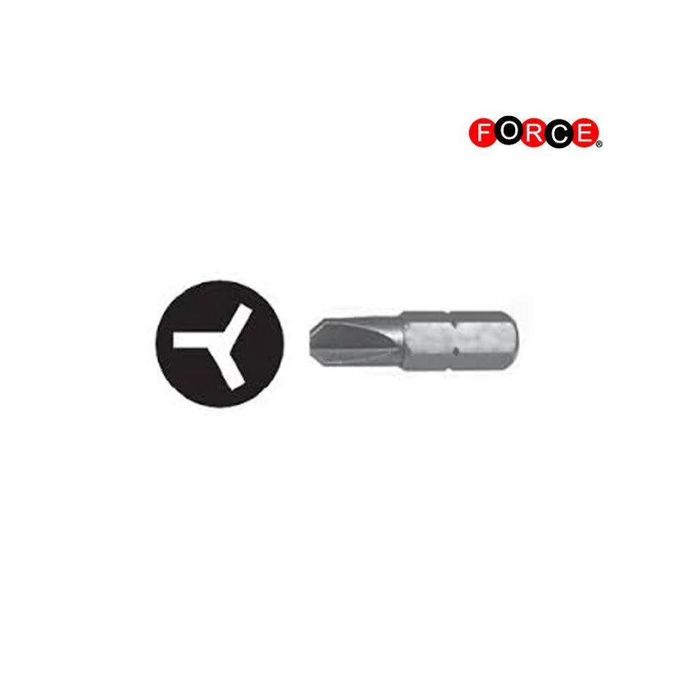 1/4" Tri-wing Bit No.3 Force