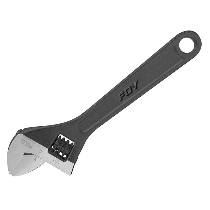 Llave Ajustable 10" Negra FOY