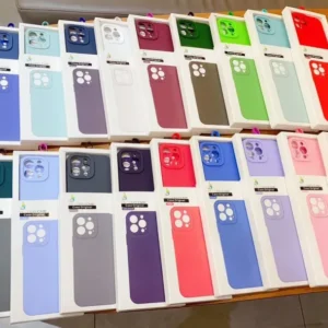 FUNDA DE SILICONA PARA IPHONE Rosa