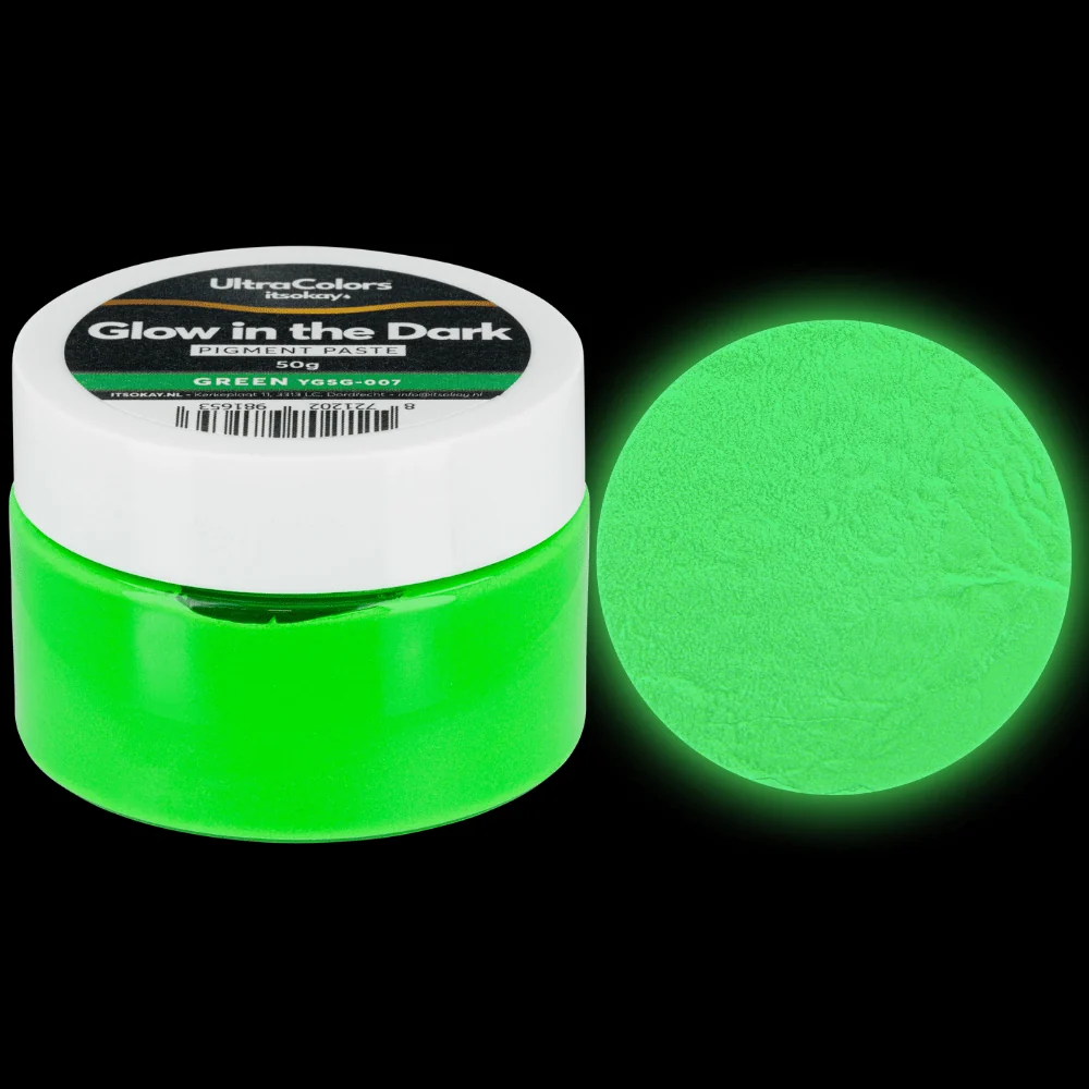 Glow dark epoxy pigmenten (10 kleuren)