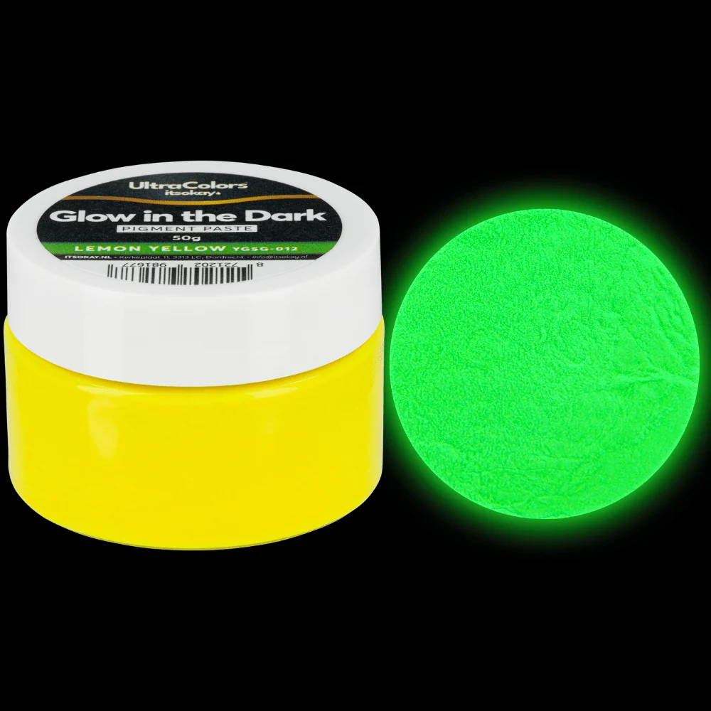 Glow dark epoxy pigmenten (10 kleuren)