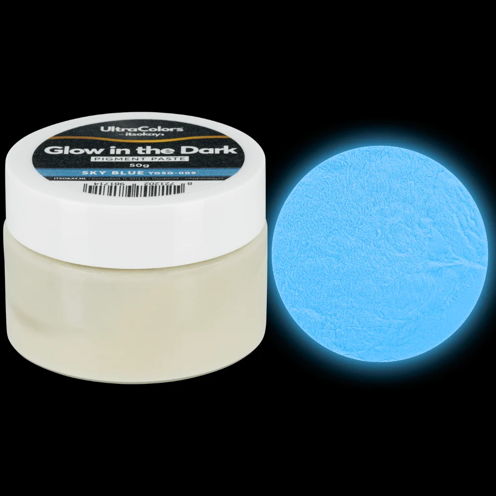 Glow dark epoxy pigmenten (10 kleuren)