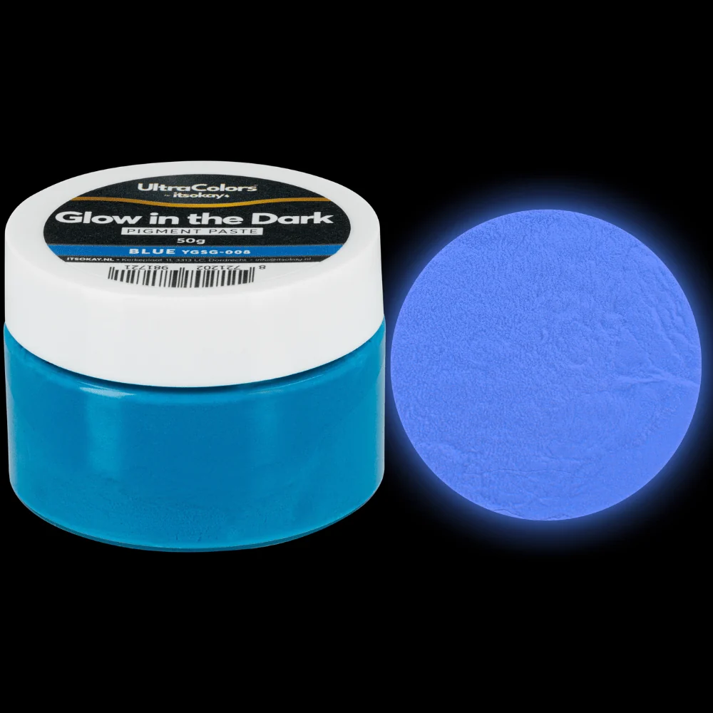Glow dark epoxy pigmenten (10 kleuren)