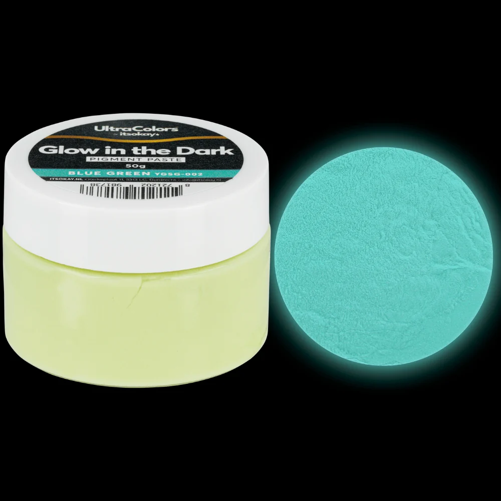 Glow dark epoxy pigmenten (10 kleuren)