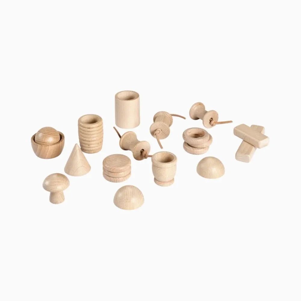 Grapat treasure basket naturel 20-delig
