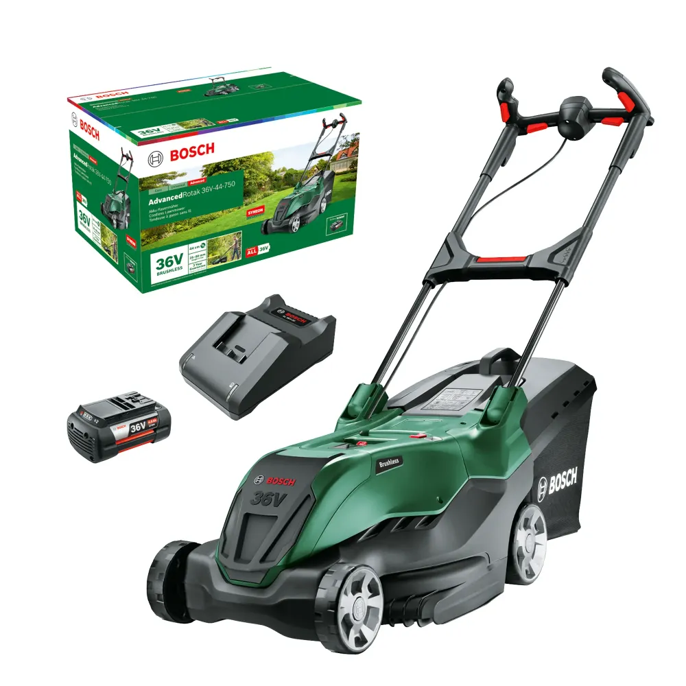 Grasmaaier Bosch AdvancedRotak 36V-44-750 36V 4Ah