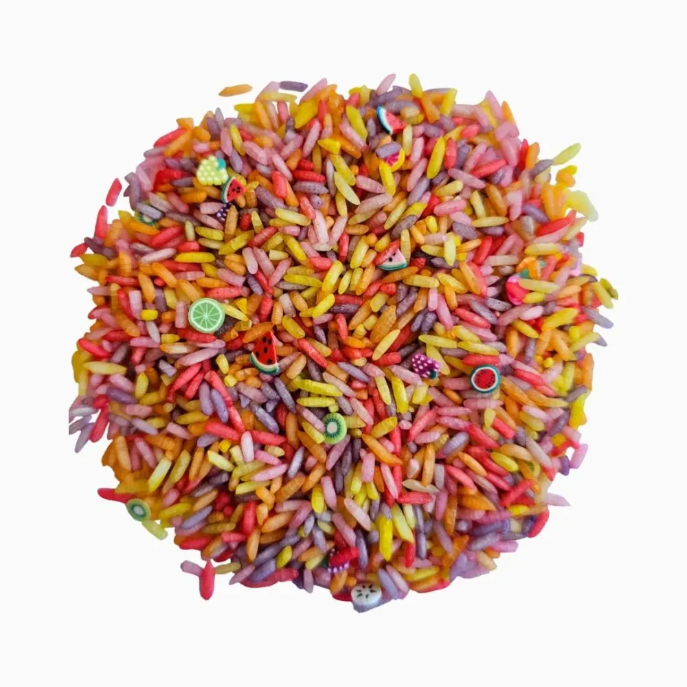 Grennn speelrijst fruit mix - 750 gram