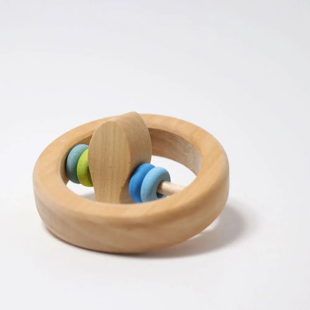GRIMM's houten rammelaar - vis
