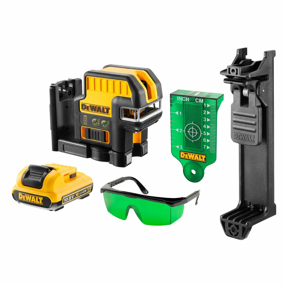 Groene laserwaterpas Dewalt DCE0825D1G-QW 10,8 V 2 Ah