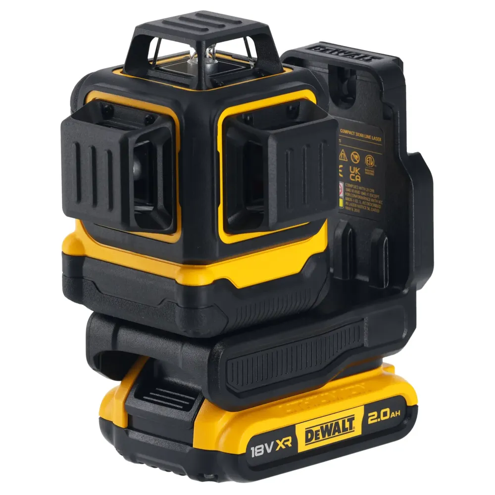 Groene laserwaterpas Dewalt DCLE34031D1-QW 18V 2Ah