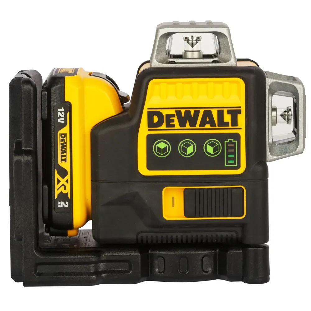 Groene meerlijnige lasertracer Dewalt DCE089D1G-QW 12V 2Ah