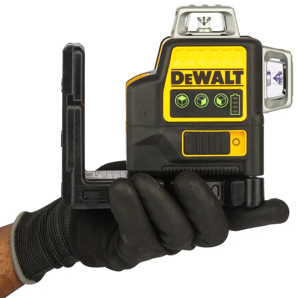 Groene meerlijnige lasertracer Dewalt DCE089D1G-QW 12V 2Ah