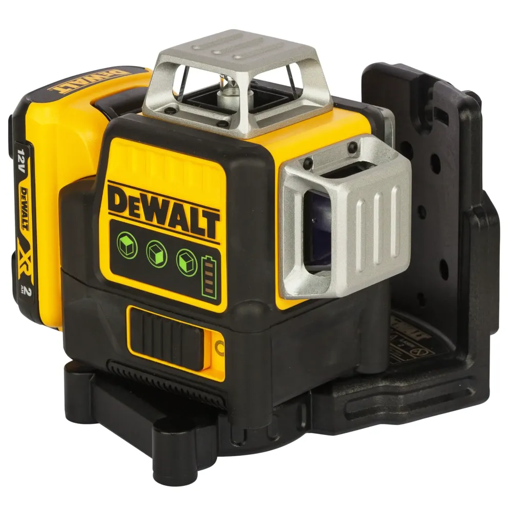 Groene meerlijnige lasertracer Dewalt DCE089D1G-QW 12V 2Ah