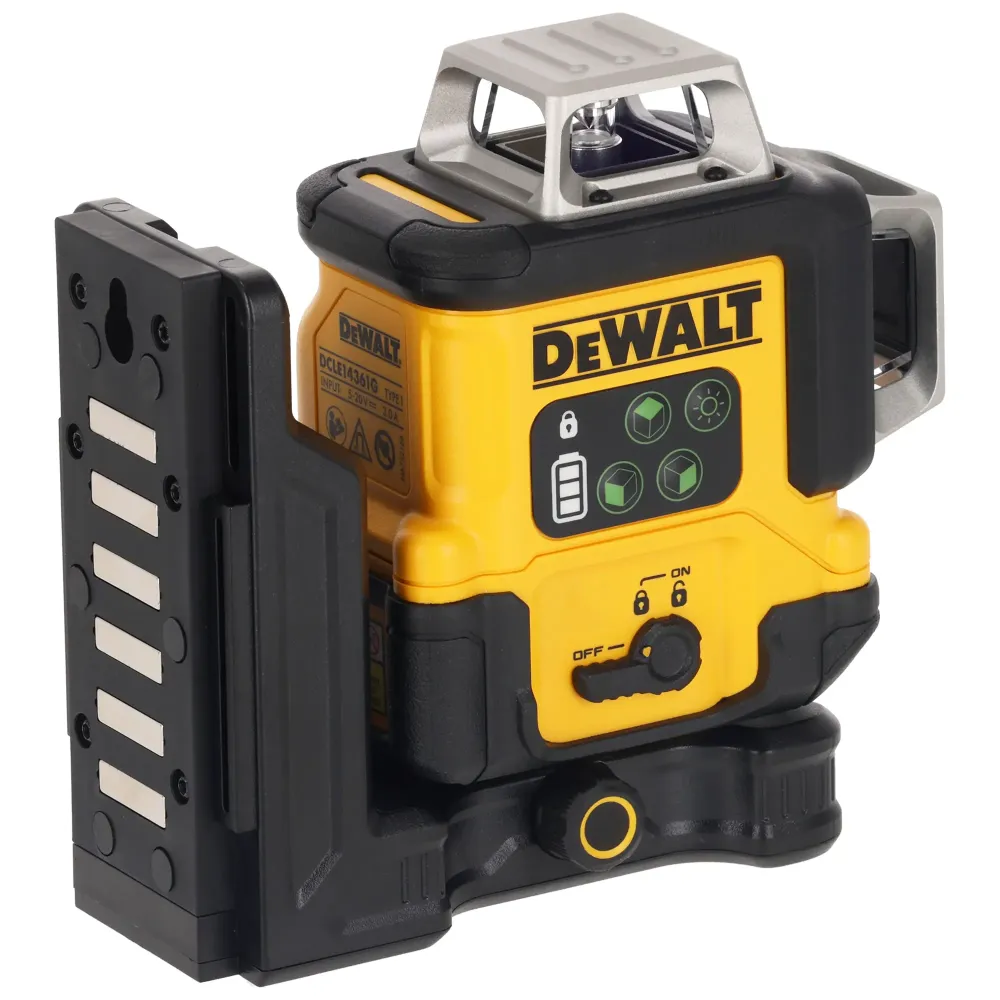 Groene meerlijnige lasertracer Dewalt DCLE14361GB-XJ