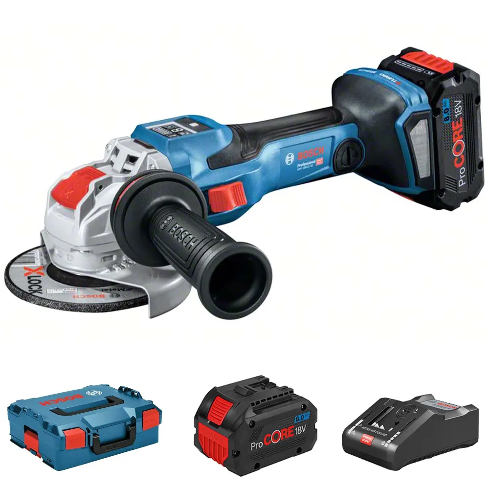 Haakse slijper Bosch GWX 18V-15 SC
