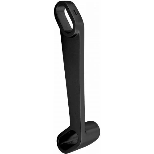Beugel midden Gardelux-1 zwart Hermeta