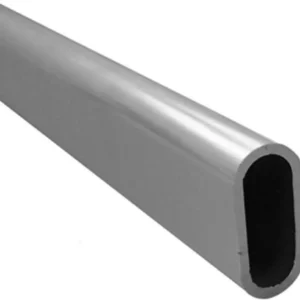 Roede 30x14mm aluminium naturel lengte 5000mm Hermeta