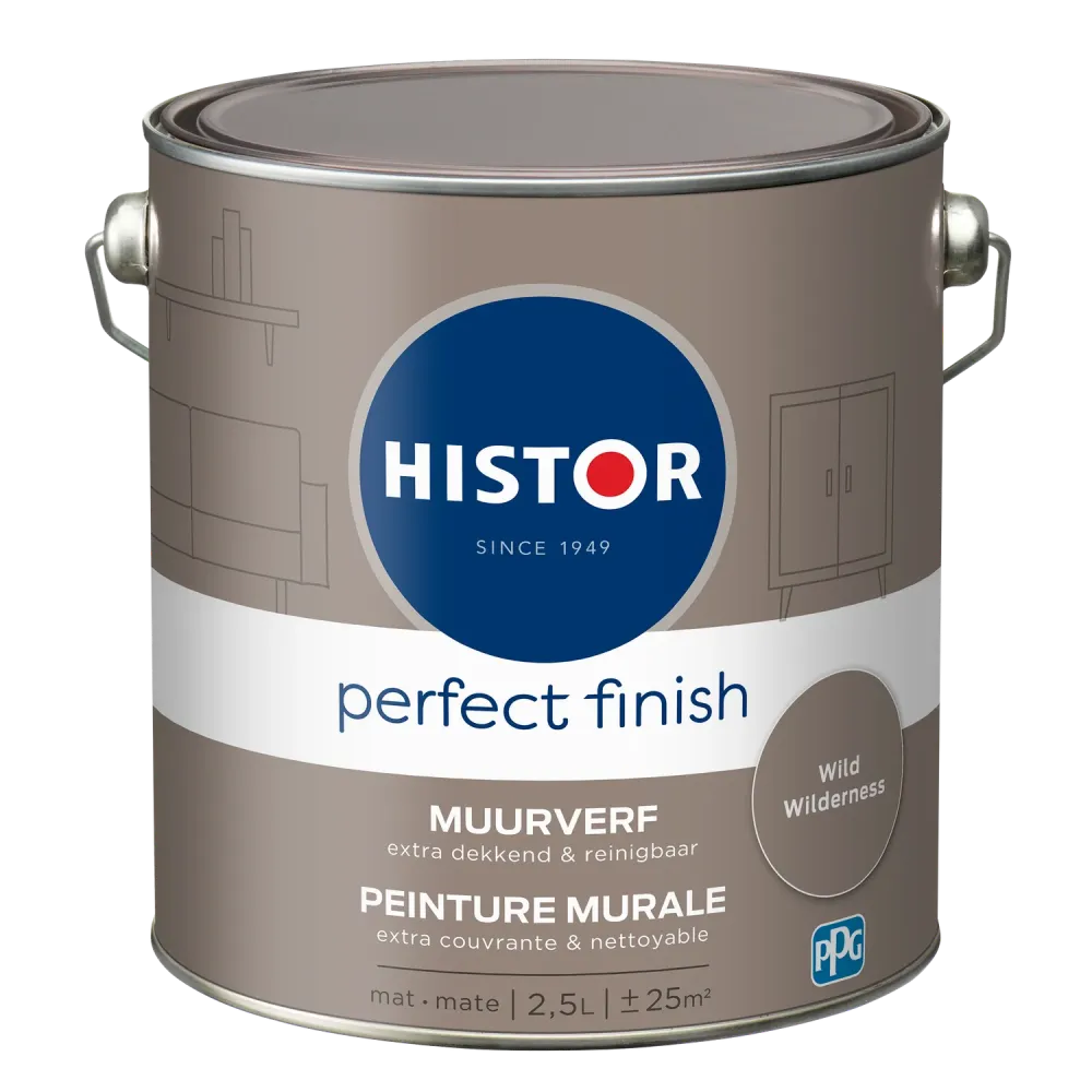 Histor Perfect Finish Muurverf - Mat - Wild Wilderness - 2,5L