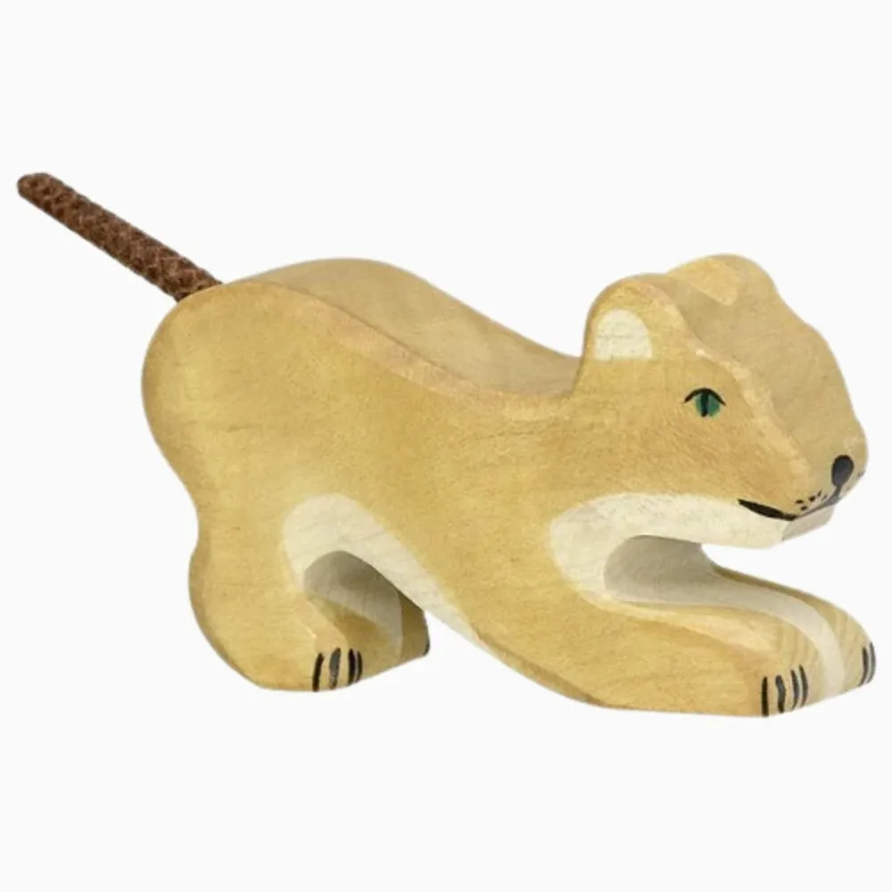 Holztiger - welp van hout