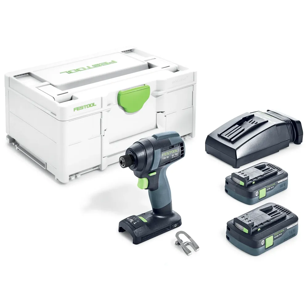Impulsschroevendraaier Festool TID 18 HPC 4.0 I-Plus 18V 4Ah