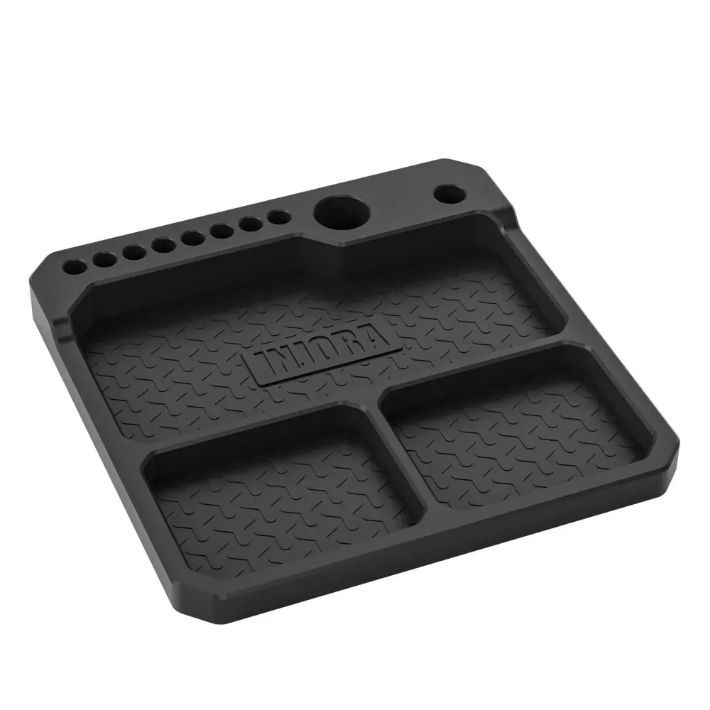 Plateau en silicone INJORA 160x160mm avec support pour outils